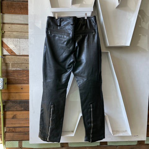 80’s Custom Moto Leathers - 35” x 31”
