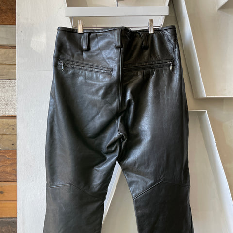 80’s Custom Moto Leathers - 35” x 31”