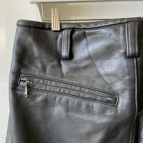 80’s Custom Moto Leathers - 35” x 31”