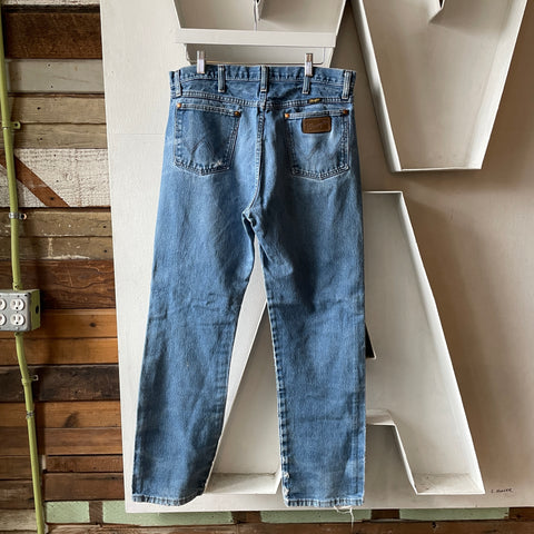 Distressed Wranglers - 34” x 31”