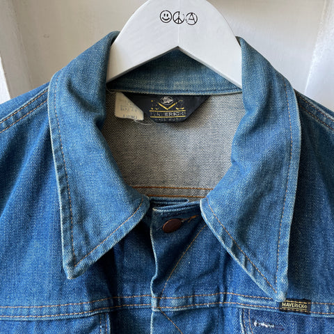70’s Boxy Maverick Blue Bell Denim Jacket - XL