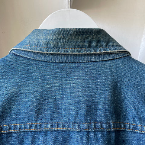70’s Boxy Maverick Blue Bell Denim Jacket - XL