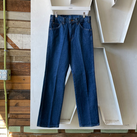 90’s Dark Wash Denim - 29” x 32.5”