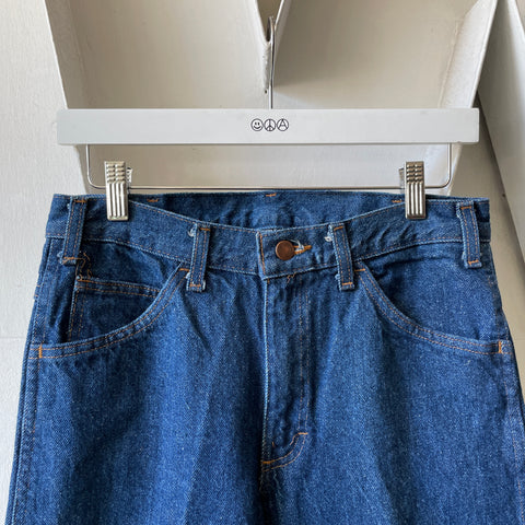 90’s Dark Wash Denim - 29” x 32.5”