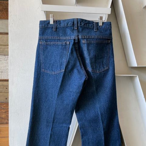 90’s Dark Wash Denim - 29” x 32.5”