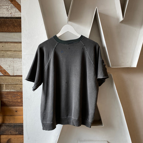 60's Chopped Spartan Raglan Sweatshirt - XL