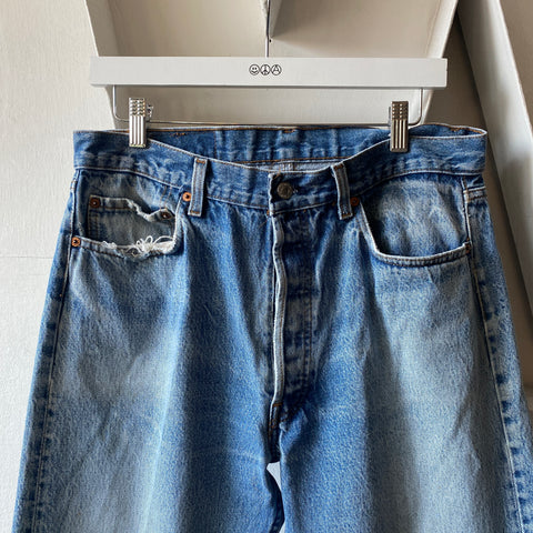 80's Levi's 501 - 34” x 33”