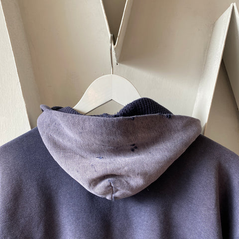 60's Thermal Lined Zip Up - Large