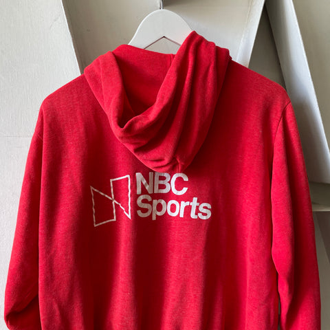 70's NCAA Zip-Up Sweatshirt - Medium