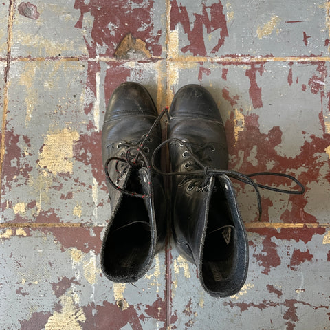 70’s Combat Boots- M's 11 W's 12.5