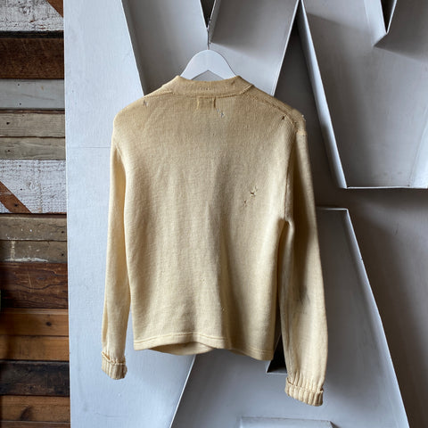 50's Thrashed Cardigan - Medium