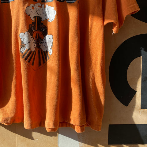 '80 Orange Express Russell tee - Small