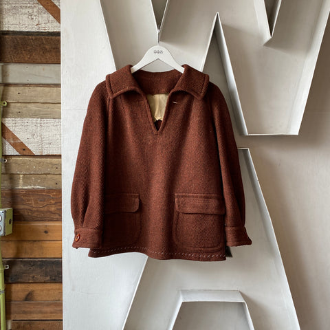 40's Wool Pullover - Medium