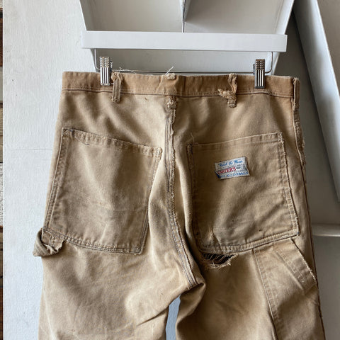 60's Carter’s Patch Pants - 33” x 28”