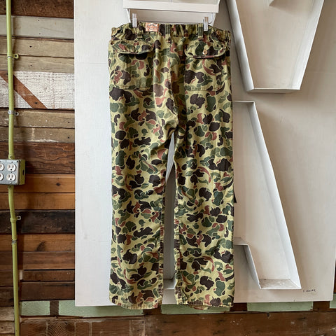 70’s SafTBak Camo Hunting Pants - 36” x 28.5”