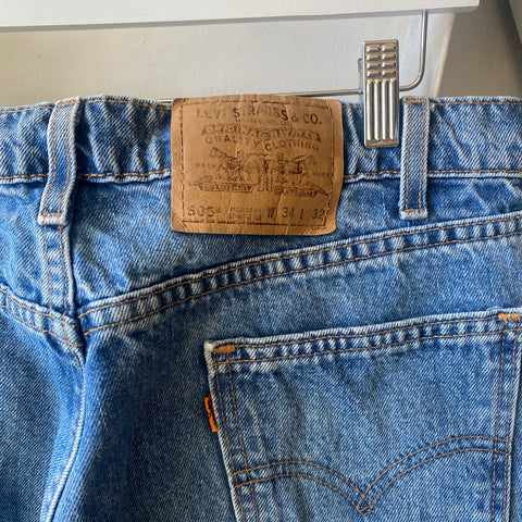 90's Levi's Orange Tab 505 Denim - 32" x 32"