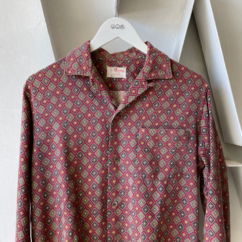 70’s Berma Loop Collar Shirt - Small