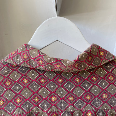 70’s Berma Loop Collar Shirt - Small