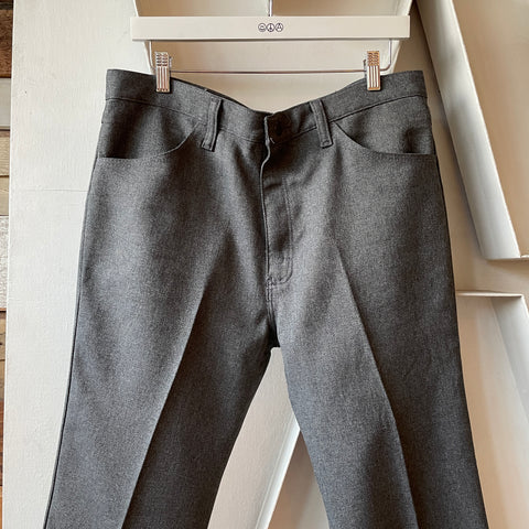 80’s Wrangler Poly Trousers - 35” x 29”