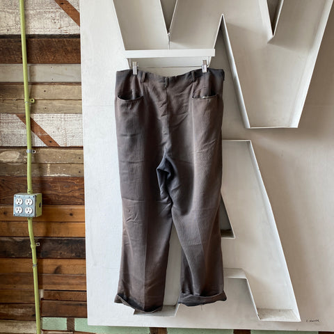40's Sun Faded Trousers - 35” x 28”