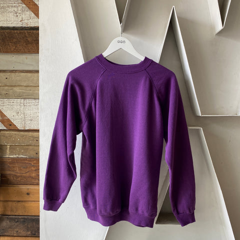 90's Raglan Crew - Large