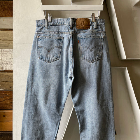 90’s Levi’s Orange Tab 505 - 33” x 28”