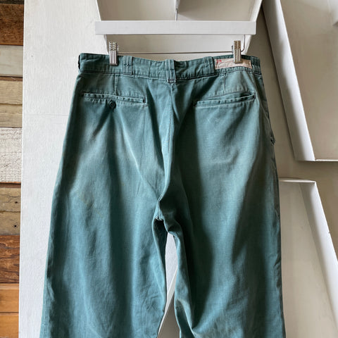 60’s Faded Work Pants - 33” x 30”