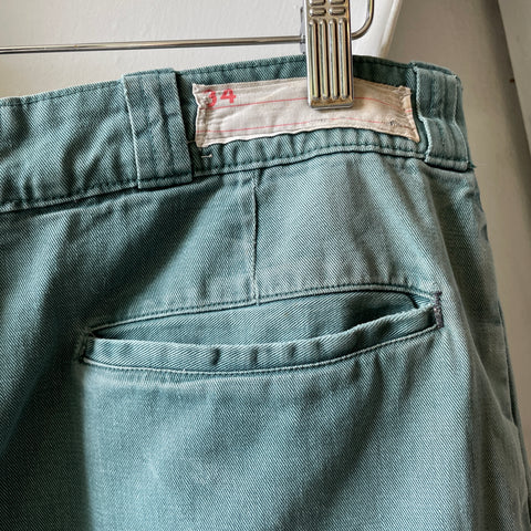60’s Faded Work Pants - 33” x 30”
