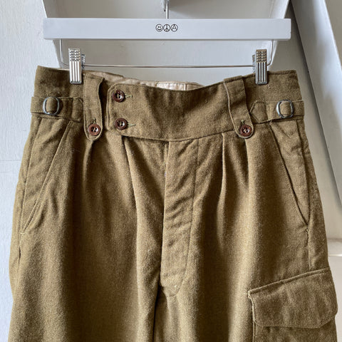50’s Australian Military Wool Field Pants - 30.5” x 27.5”