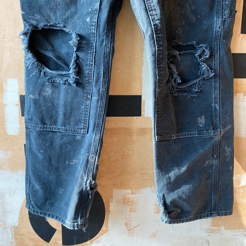 Destroyed Carhartt Dungies - 32" x 28"