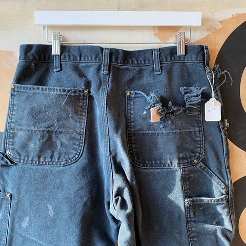 Destroyed Carhartt Dungies - 32" x 28"