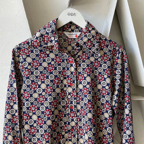 70’s Patterned Shirt - Medium