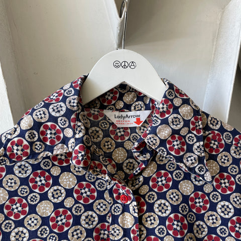 70’s Patterned Shirt - Medium