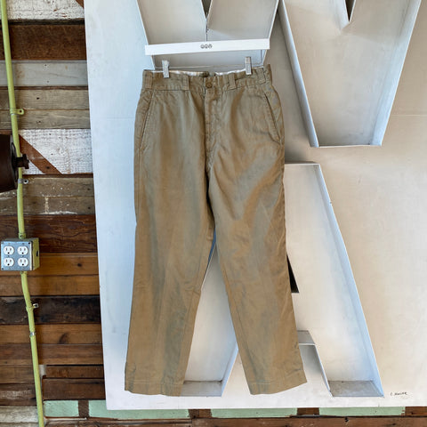 60's Army Khakis - 29” x 28”