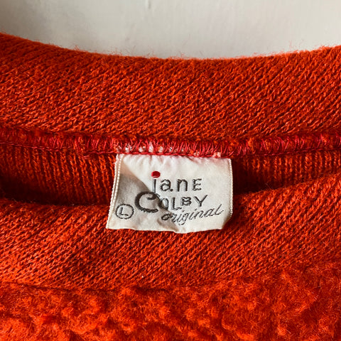 70’s Fuzzy Crewneck - Medium