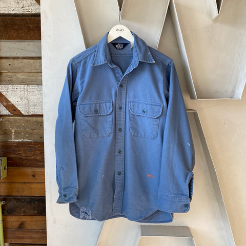 80's Woolrich Chamois Button-Up Shirt - Medium