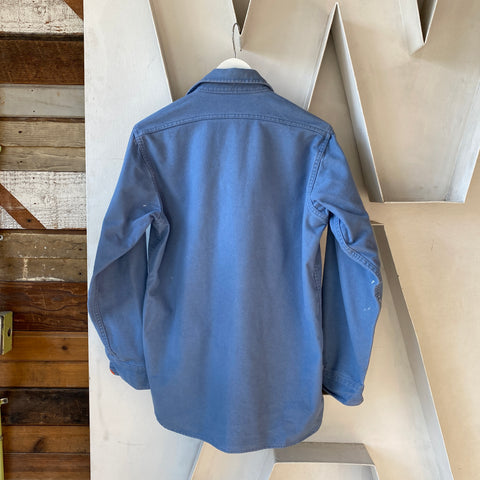 80's Woolrich Chamois Button-Up Shirt - Medium