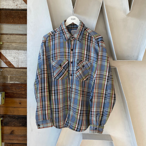 80's Cotton Flannel - XL