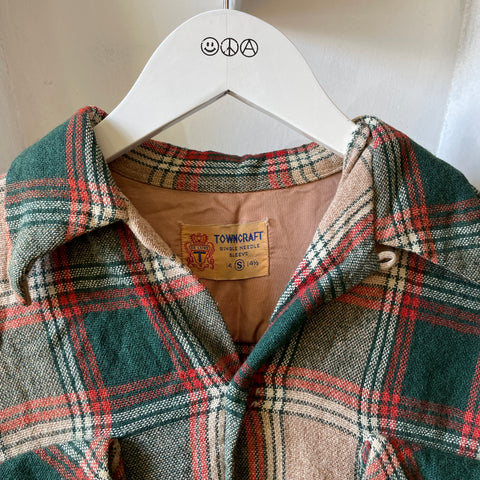 50’s Chopped Towncraft Wool Flannel - Small