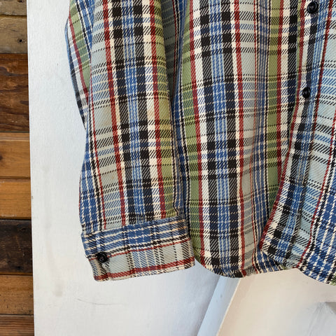 80's Cotton Flannel - XL
