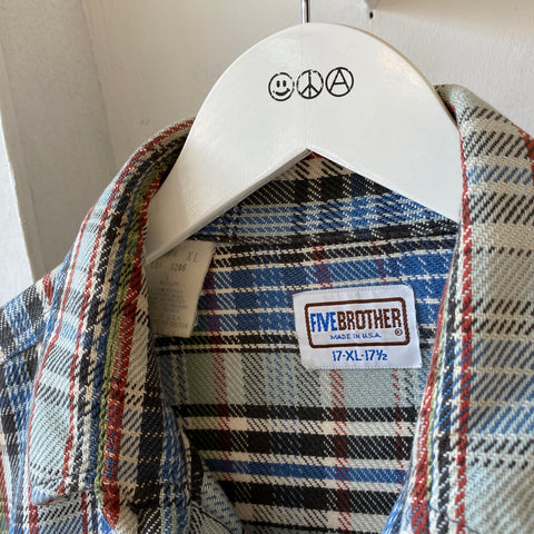 80's Cotton Flannel - XL