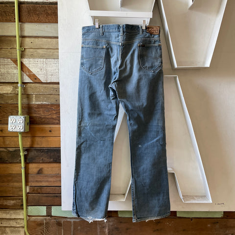 70’s Lee Rider Boot Cut Flares - 36” x 32”