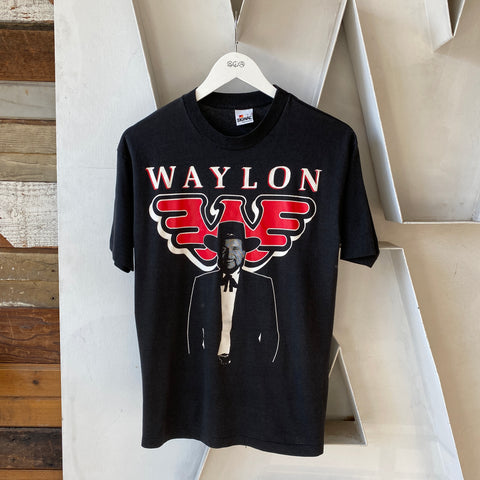 90's Waylon Jennings Tee - Large