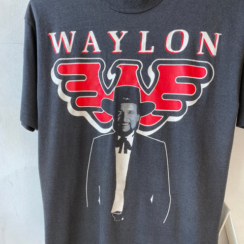 90's Waylon Jennings Tee - Large