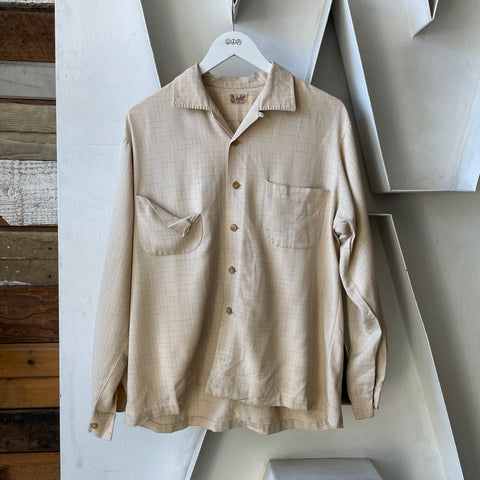 1960’s Gaylord Button Up - Large