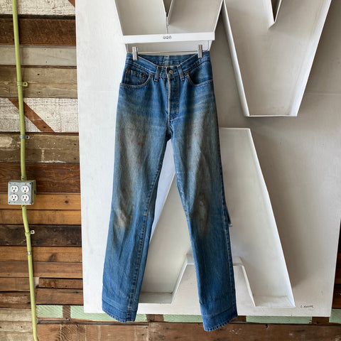 80's Levi's 501s - 26” x 33”