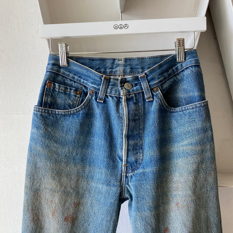 80's Levi's 501s - 26” x 33”