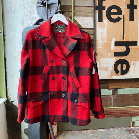 50's White Stag Buffalo Coat - Small