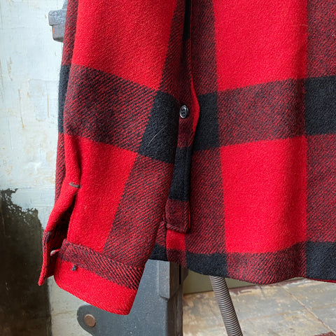 50's White Stag Buffalo Coat - Small