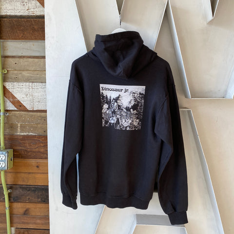 90's Dinosaur JR Zip-Up Hoodie - Medium